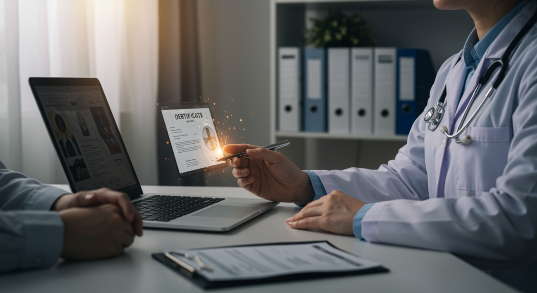 medical certificate online