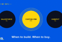 Custom CRM vs Salesforce vs HubSpot, when to actually build
