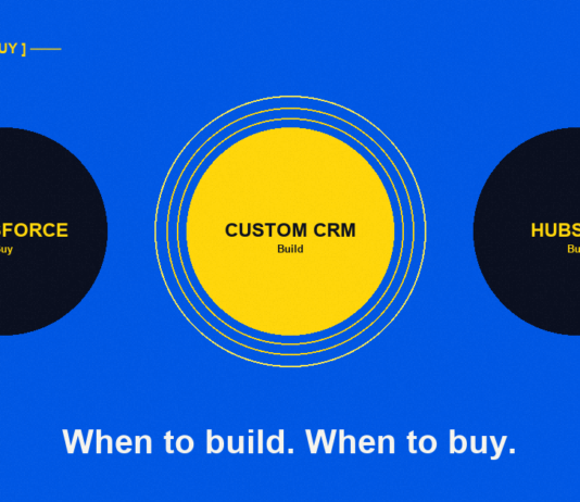 Custom CRM vs Salesforce vs HubSpot, when to actually build